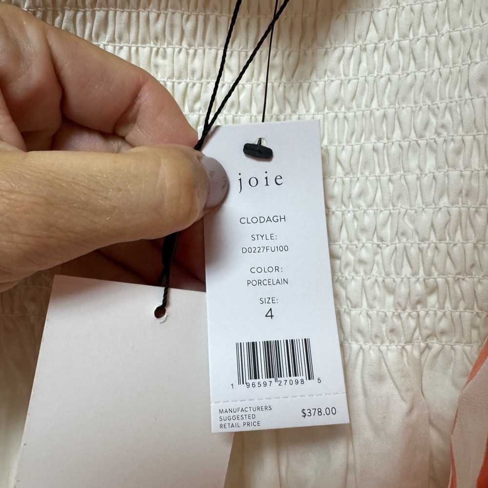 Joie Clodagh Dress in Ivory. - Picture 6 of 7